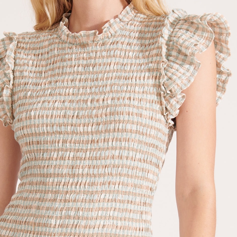 NWT Veronica Beard Cici Dress Cotton Size 8